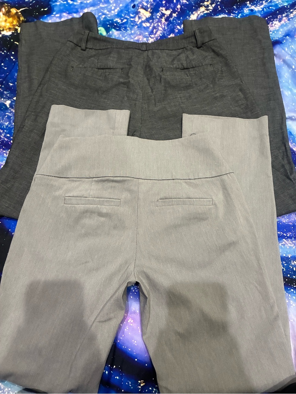 Briggs New York Women's Dress Trousers in Charcoal & Light Gray